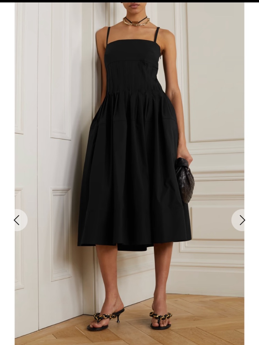 Proenza Schouler Black Sundress